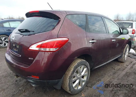 2013 Nissan Murano S из США, поврежденный, VIN JN8AZ1MW3DW304056